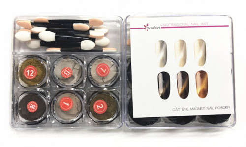 The Nail Art - Cat Eye Powder 6pcs Light