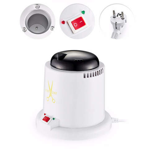 The Nail Art - Manicure Disinfection Cup Nail Cleanse Equipment Machine Sterilizer Box Tool