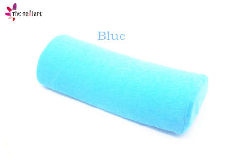 The Nail Art - Fabric hand Pillow - Blue