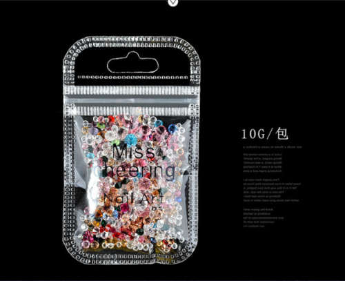 The Nail Art - Glass rhinestone diamond transparent AB jewelry