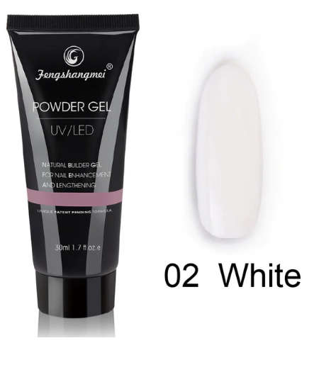 The Nail Art -  Poly Gel 30g 2 White