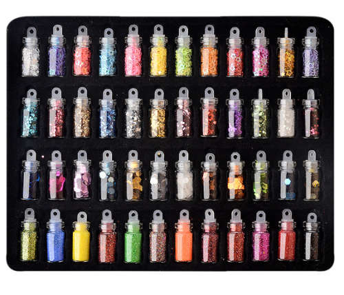 The Nail Art - 48pcs Art Nail Accessories  - Small