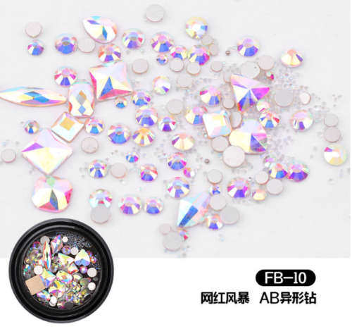The Nail Art - Zircon micro drill crystal sand mixed - FB10