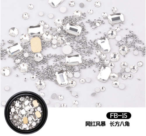 The Nail Art - Zircon micro drill crystal sand mixed - FB15