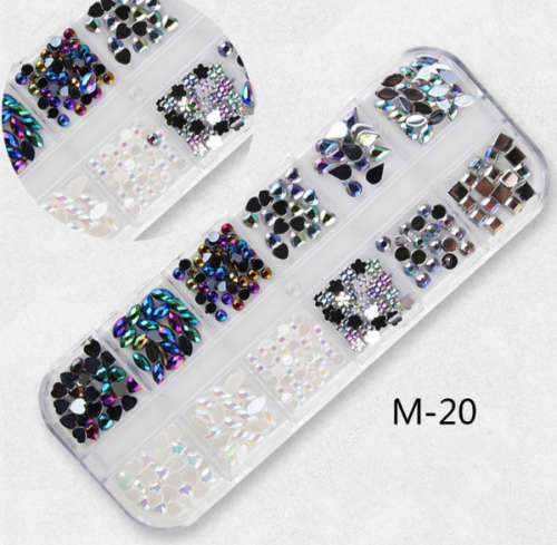 The Nail Art - 12-piece nail art jewelry M-20