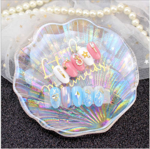 The Nail Art - Shell manicue plate