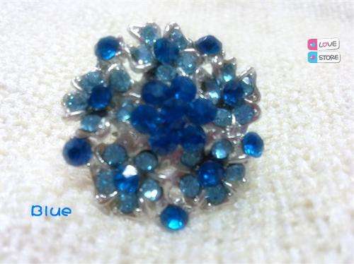 6 colour! Shining ring. Full of artifical diamonds!