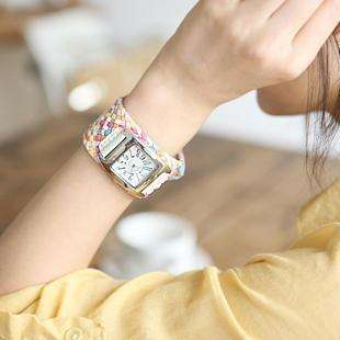 COLOUEFUL INTERTEXTURE LADY WATCH