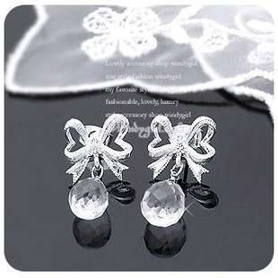 Stunning Crystal Bowknot Earring