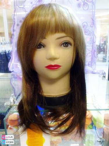 2 COLOURS HUMAN HAIR WIG