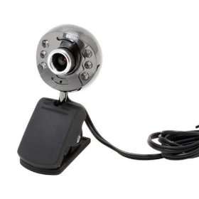 ***New USB 6 LED CMOS Webcam Web Cam Camera PC Laptop+Mic***