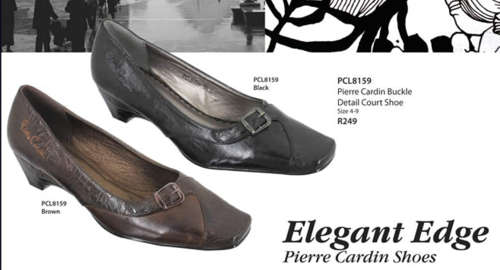 ***Pierre Cardin Buckle Detail Court Shoe**