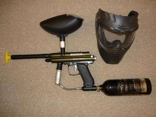 Warrior Paintball Gun