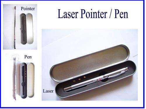 Laser Pointer with pen in Case