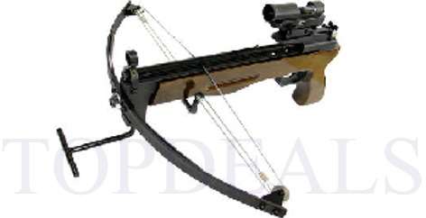 PISTOL HUNTING COMPOUND CROSSBOW ..The Only Crossbow thats shoots Pellets too.!!!LASER SIGHT