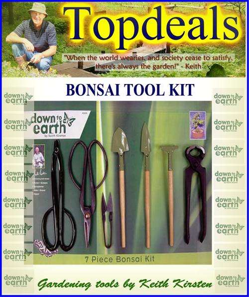 BONSAI TOOL KIT -Gardening    NOW WITH FREE e- BOOK !!!!!!