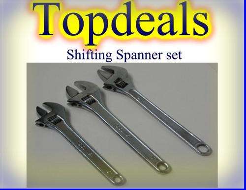 3 Piece Shifting Spanner set - Wrenches