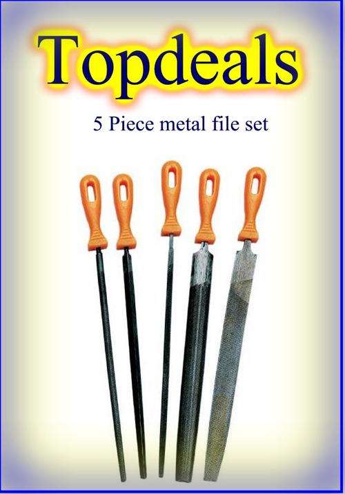 Steel File Set 5 Piece - Tools