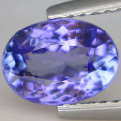 MASTER PIECE 1.51CT D'BLOCK ROYAL BLUE UNHEATED TANZANITE