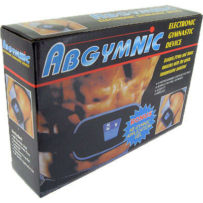 Abgymnic Ab Electronic Muscle Toning Belt Toner Massage - Health