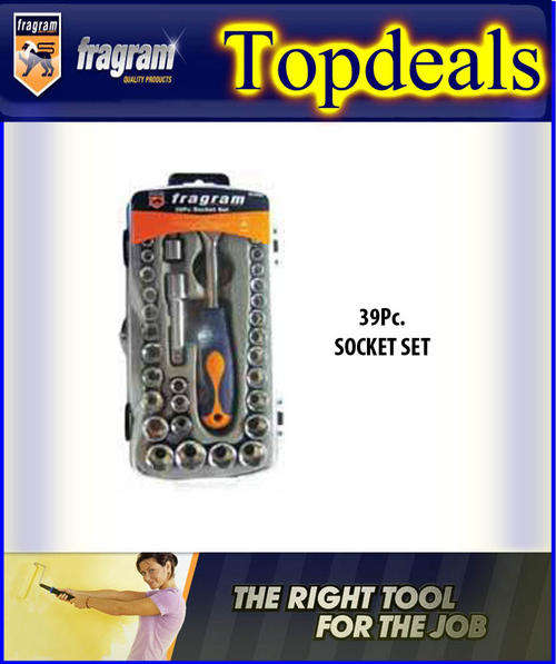 39Pc. SOCKET SET -hand tool