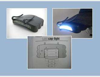 Only From Gemshop 9 LED Cap Light Ultra Bright White Light