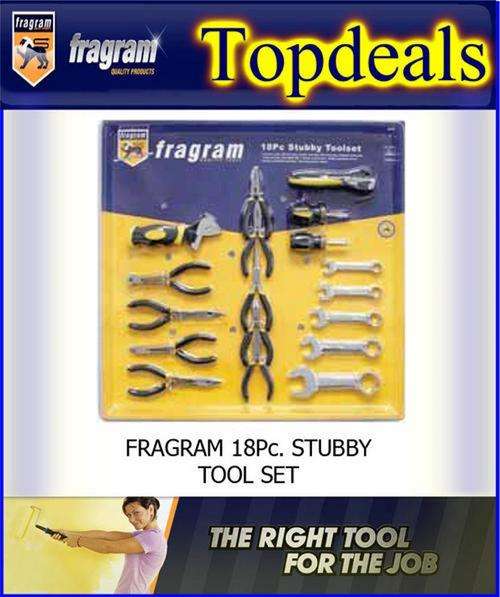 FRAGRAM 18Pc. STUBBY TOOL SET - Tools