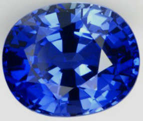 3.72CT VVS NATURAL CUSHION ROYAL BLUE TANZANITE