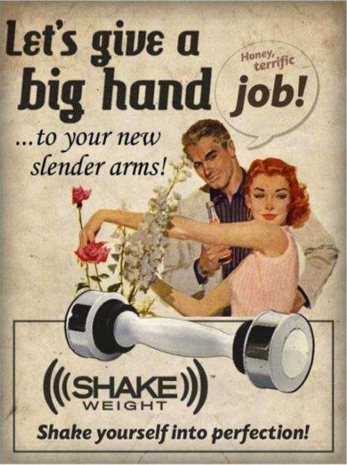 Get strong, sexy, scuplted arms and shoulders with the Shake Weight