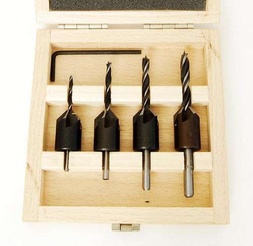 4 Piece Countersink Bit Set