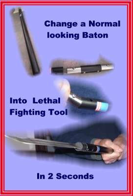 Self Defence Bladed Baton.