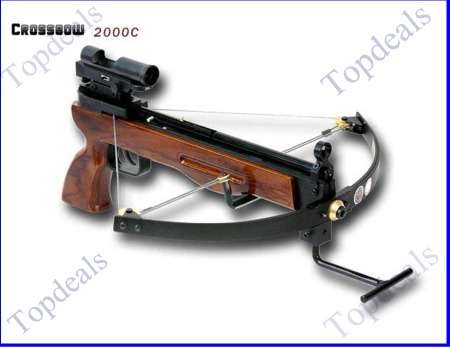 PISTOL HUNTING COMPOUND CROSSBOW ..The Only Crossbow thats shoots Pellets too.!!!LASER SIGHT