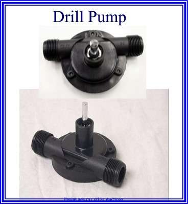 Drill Powered Water Pump -Swimming Pools:Basements #18