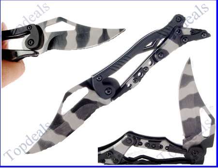 SR2009 Manual Release Folding Steel Pocket Knife