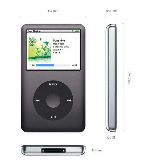 Ipod 120GB Classic