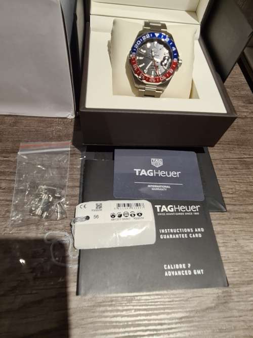 Tag Heuer Aquaracer Calibre 7 GMT Automatic PEPSI SUPERMAN Mens Watch