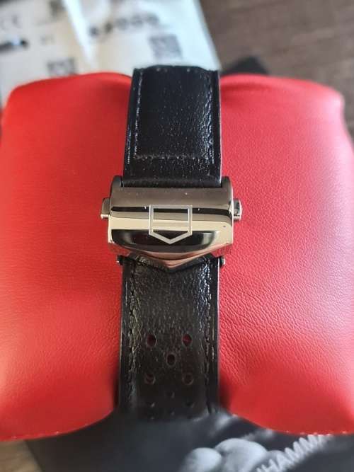 TAG Heuer Carrera Calibre 5 Muhammad Ali Limited Edition Automatic Black Dial Men`s Watch WAR2A11