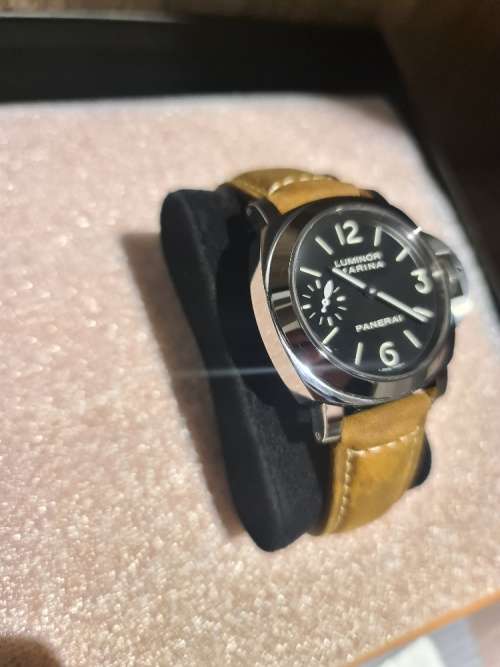 2015 PANERAI LUMINOR MARINA PAM111 / PAM00111 SANDWICH MARINA DIAL FULL SET COMPLETE LNIB