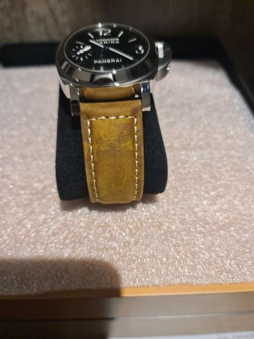 2015 PANERAI LUMINOR MARINA PAM111 / PAM00111 SANDWICH MARINA DIAL FULL SET COMPLETE LNIB