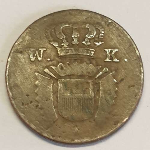 1826 German States 1 GUTER PFENNIG as per images **Scarce**