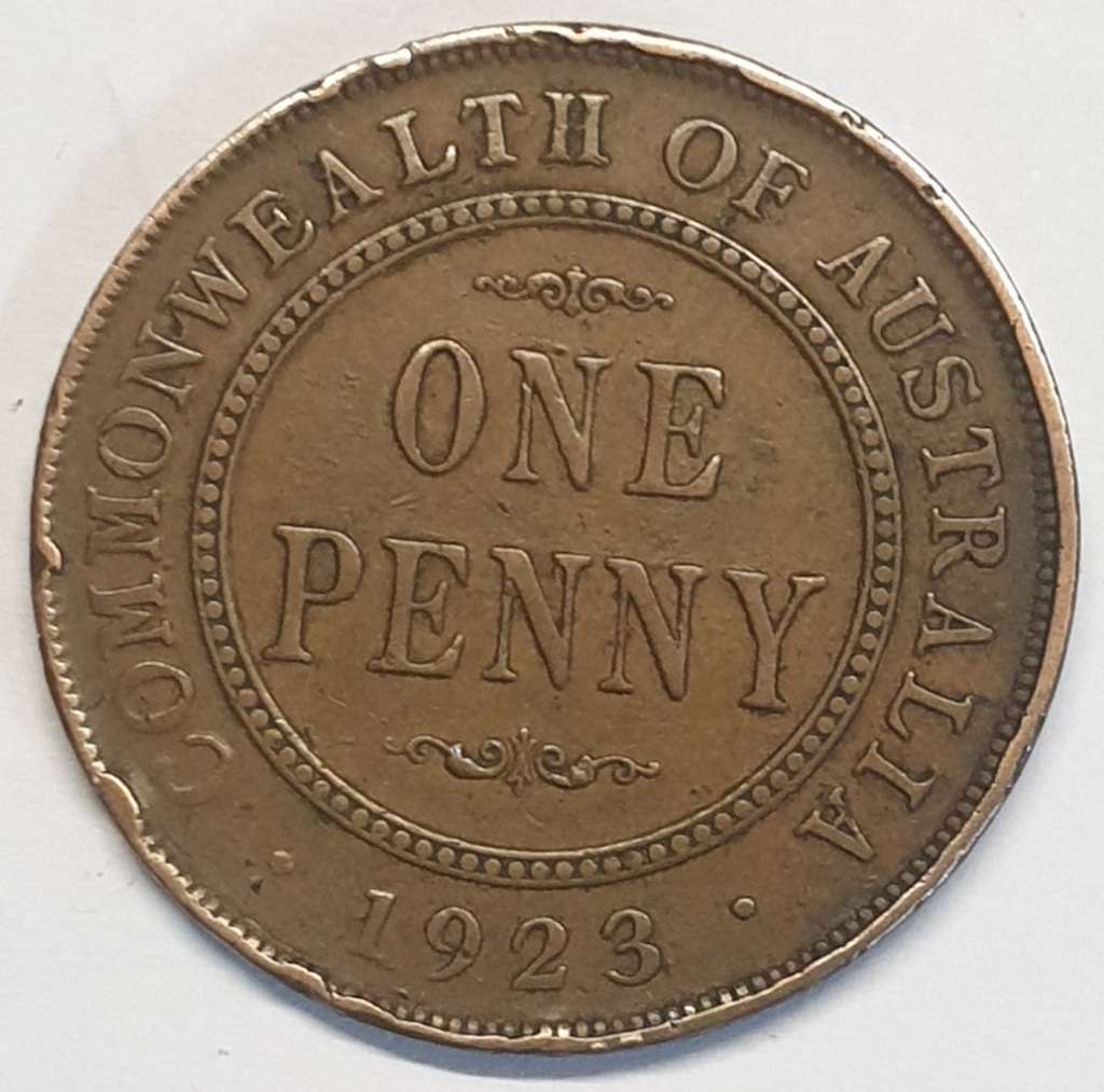 1923 Australia One Penny as per images!!!!!