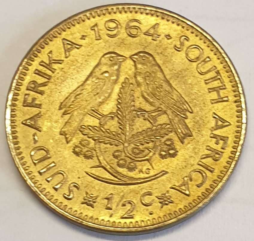 1964 Half Cent Coin **Stunning Condition** As per images !!!