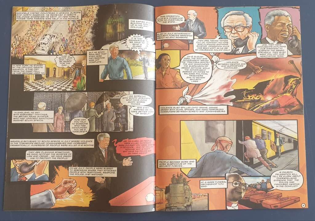 2000 Mandela R5 NGC Graded AU55 Plus a Madiba Legacy Series Comic Book as per images!!