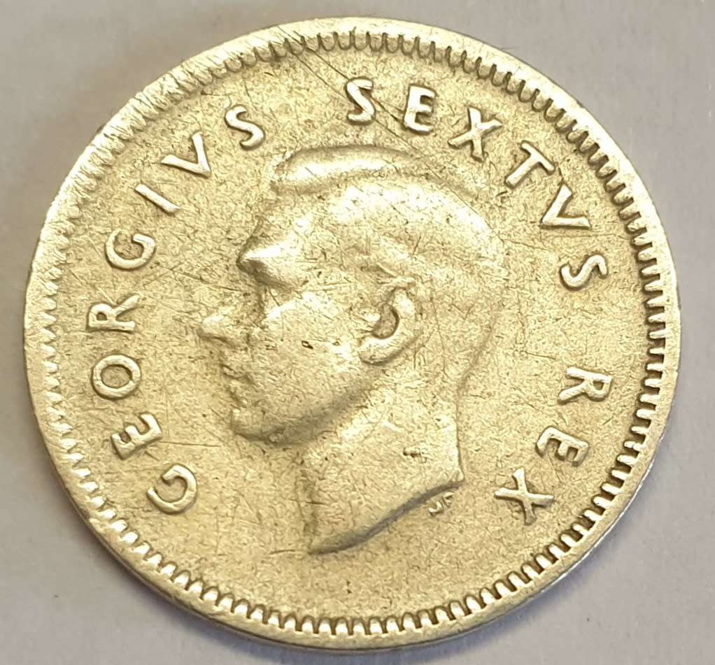 1950 Silver Threepence as per images!!!