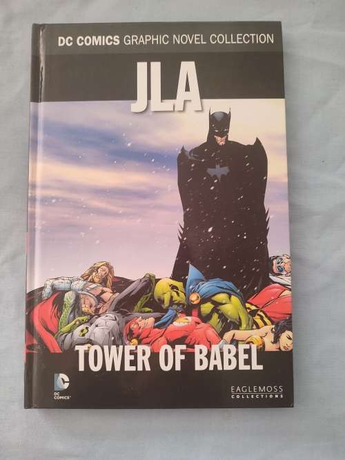DC EAGLEMOSS HARD COVER COMIC VOLUME #4 JLA - TOWER OF BABEL (NM)