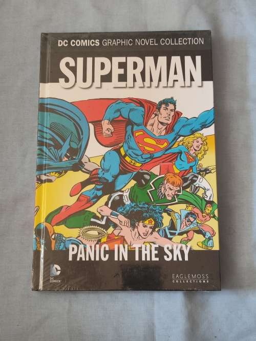 DC EAGLEMOSS HARD COVER COMIC VOLUME #84 SUPERMAN PANIC IN THE SKY (NM)