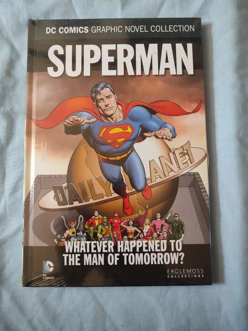 DC EAGLEMOSS HARD COVER COMIC - VOLUME #63 SUPERMAN - WHATEVER HAPPENED TO THE MAN OF TOMORROW? (NM)