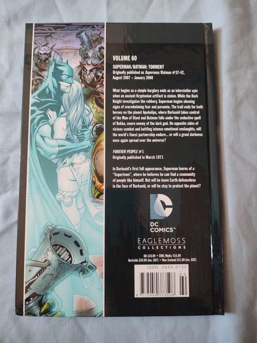 DC EAGLEMOSS HARD COVER COMIC - VOLUME #60 SUPERMAN - TORMENT (NM)