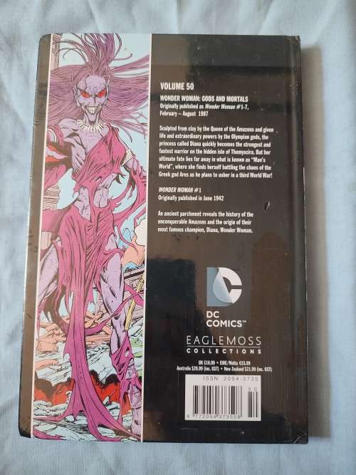 DC EAGLEMOSS HARD COVER COMIC - VOLUME #50 WONDER WOMAN - GODS AND MORTALS (NM)