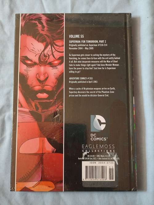 DC EAGLEMOSS HARD COVER COMIC - VOLUME #55 SUPERMAN - FOR TOMORROW PART 2(NM)